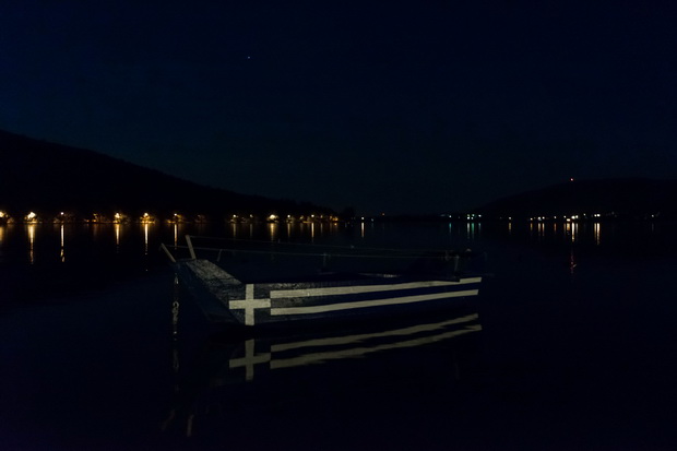 Kastoria by night