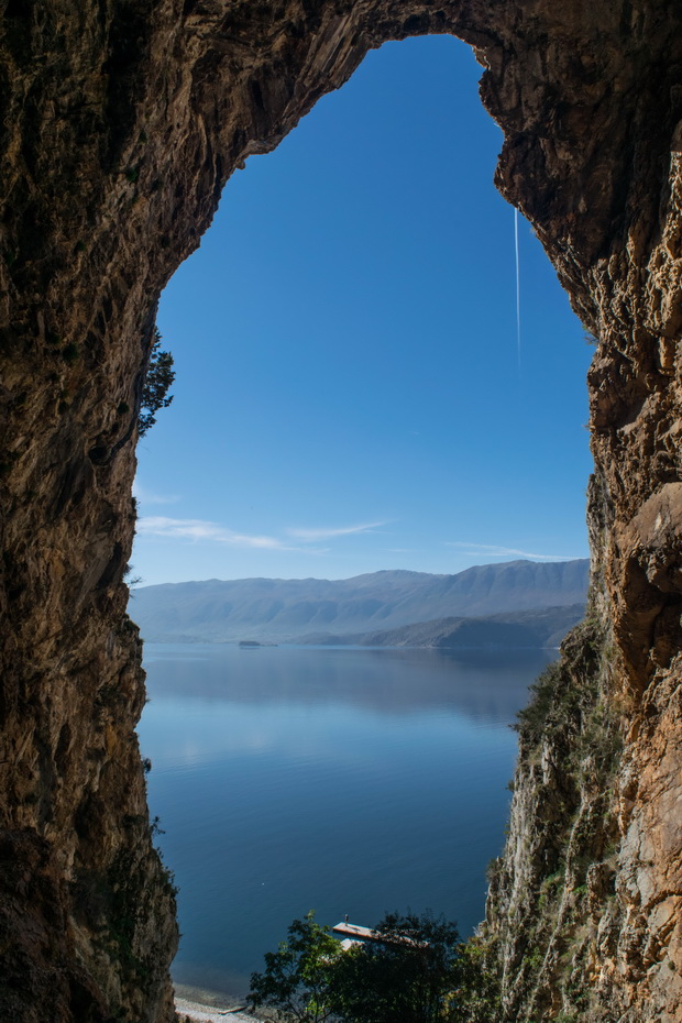 Great Prespa lake