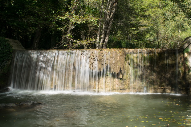 Peschiera waterfalls