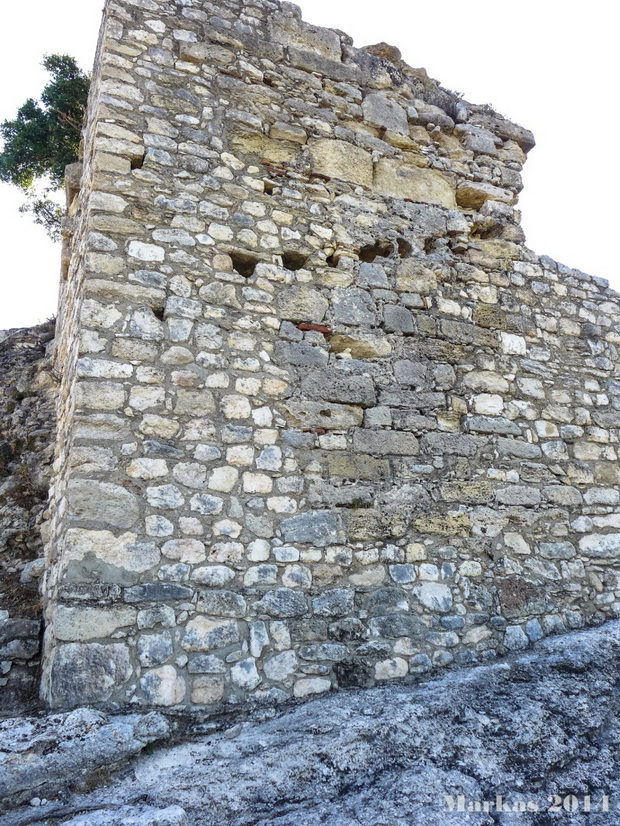 Ancient Eleutherna tower