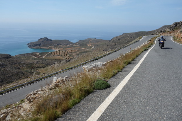 Road over Xerokampos