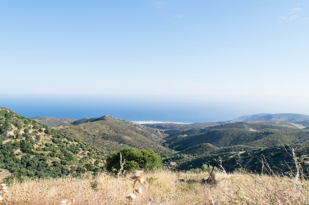 Road from Kountoura to Sklavopoula