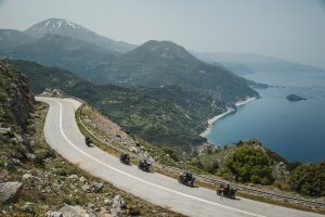 Over Chiliadou beach, Evia