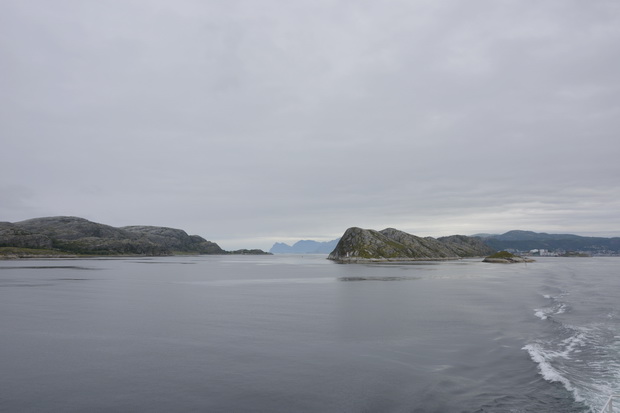 Lofoten from Moskenes port, Norway