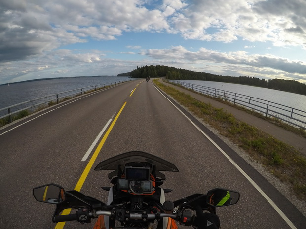 Pulkkilantie road, Finland