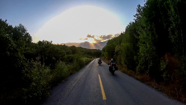 Grece, road to Pozar thermal baths