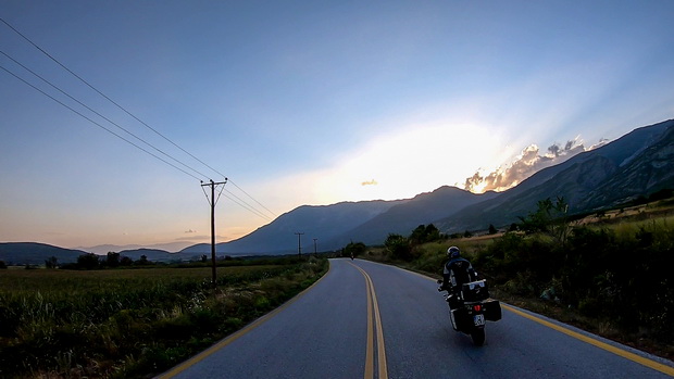 Grece, road to Pozar thermal baths