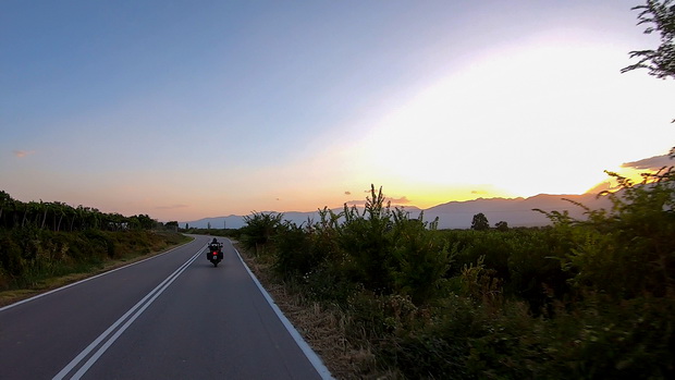 Grece, road to Pozar thermal baths