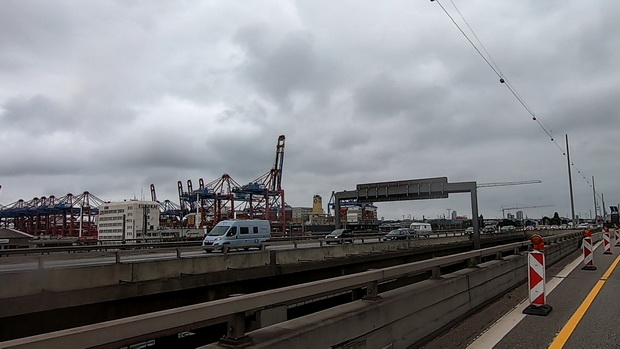 Hamburg's port, Germany