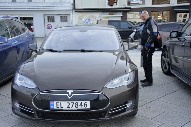 Tesla @ Stavanger port