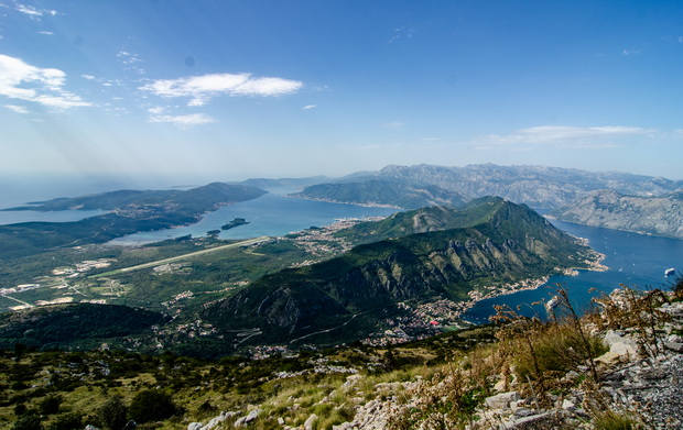 View to Kotor bay, Montenegro