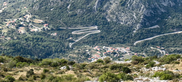 Kotor Serpentine, Montenegro