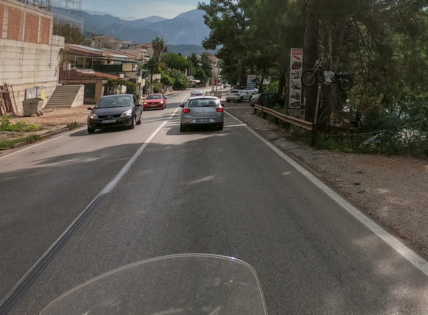 Dalmatian coastline road, Montenegro