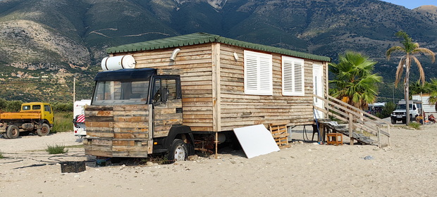 Borsh beach, Albania