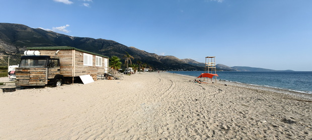 Borsh beach, Albania