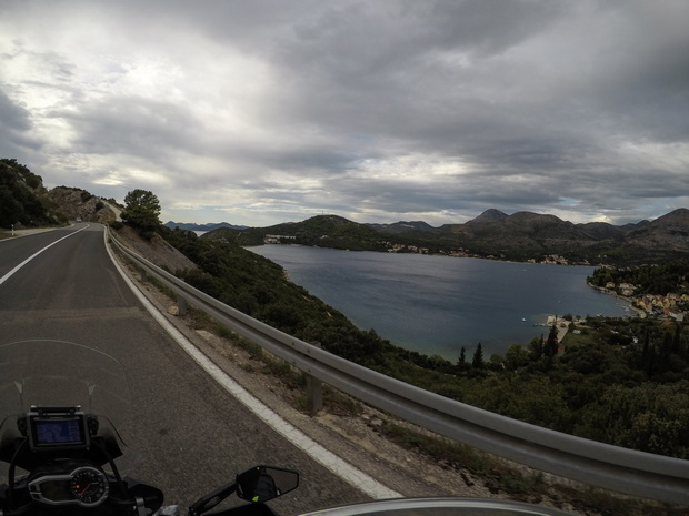 Dalmatian coastline road, Croatia