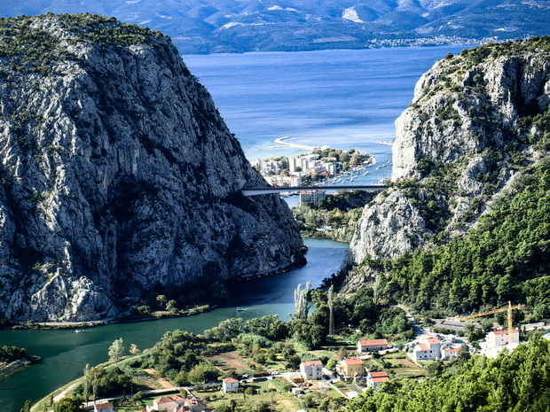 Omis viewpoint, Croatia