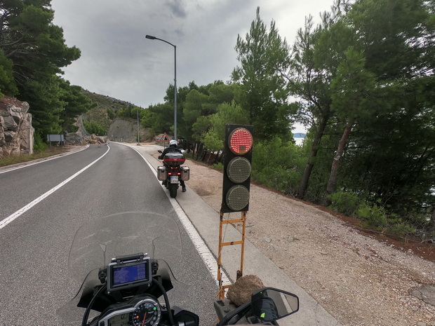 Dalmatian coastline road, Croatia