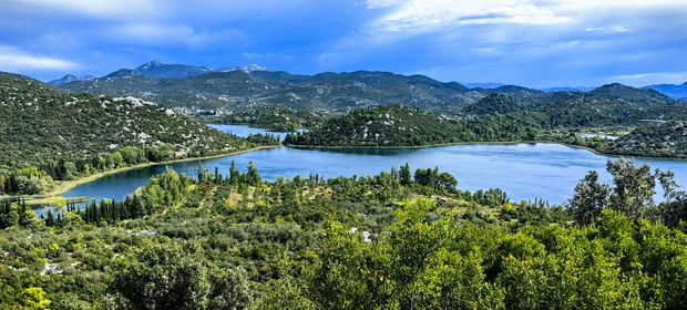 Bacinska lake, Croatia