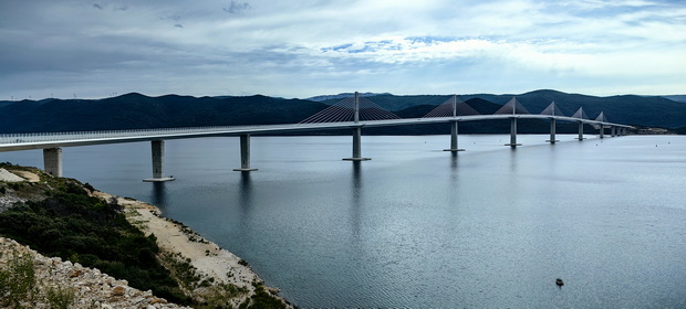 Pelješki bridge, Croatia