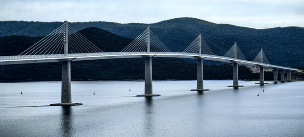 Pelješki bridge, Croatia