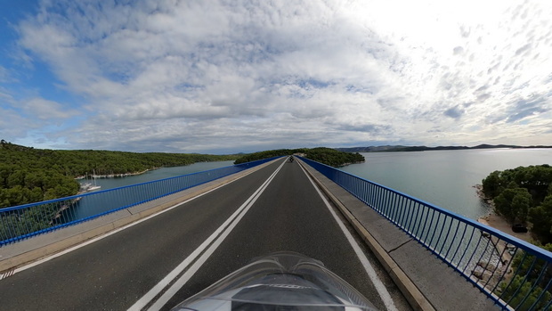 Dalmatian coastline road, Croatia