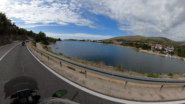 Dalmatian coastline road, Croatia