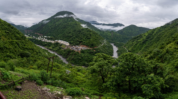 View from The Food Studio, India
