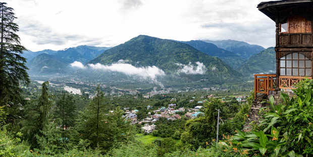 View from Naggar Castle