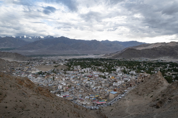 View from Tsemo monastery