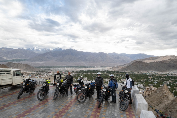 View from Tsemo monastery