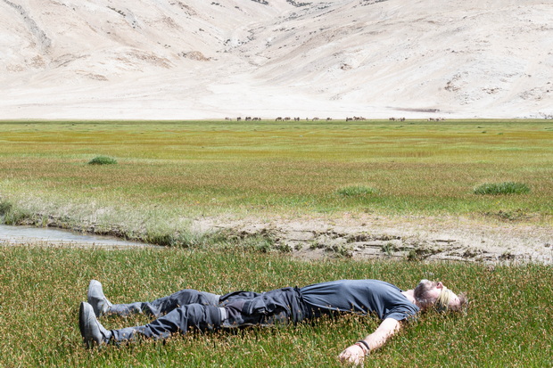 Puga thermal springs