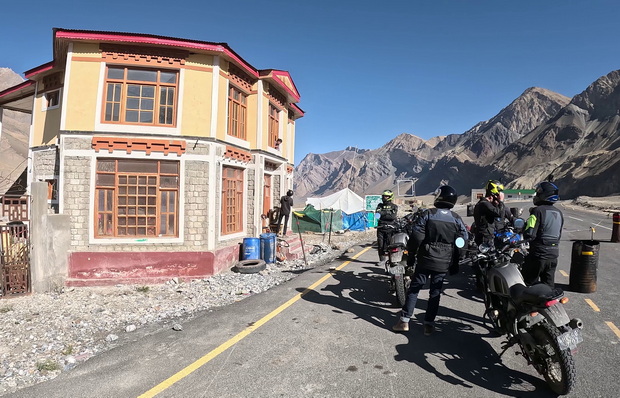 Check point to Zanskar gorge