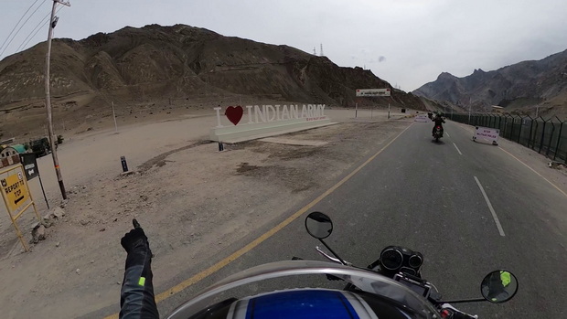 I love Indian Army sign